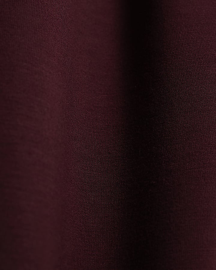 river island Girls Red Studded Wide Joggers