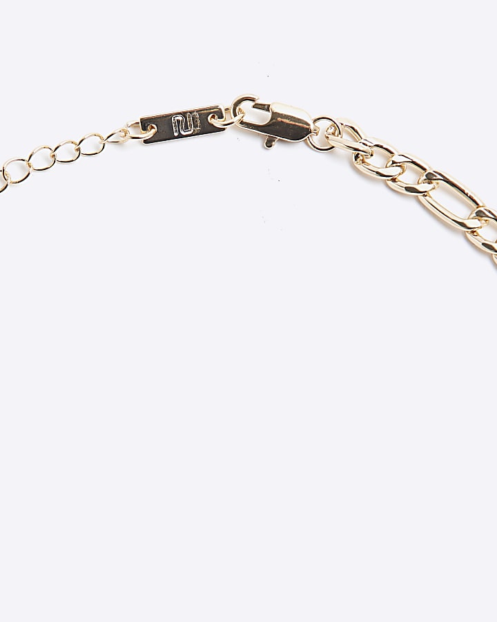 River Island Gold Premium Chain Necklace