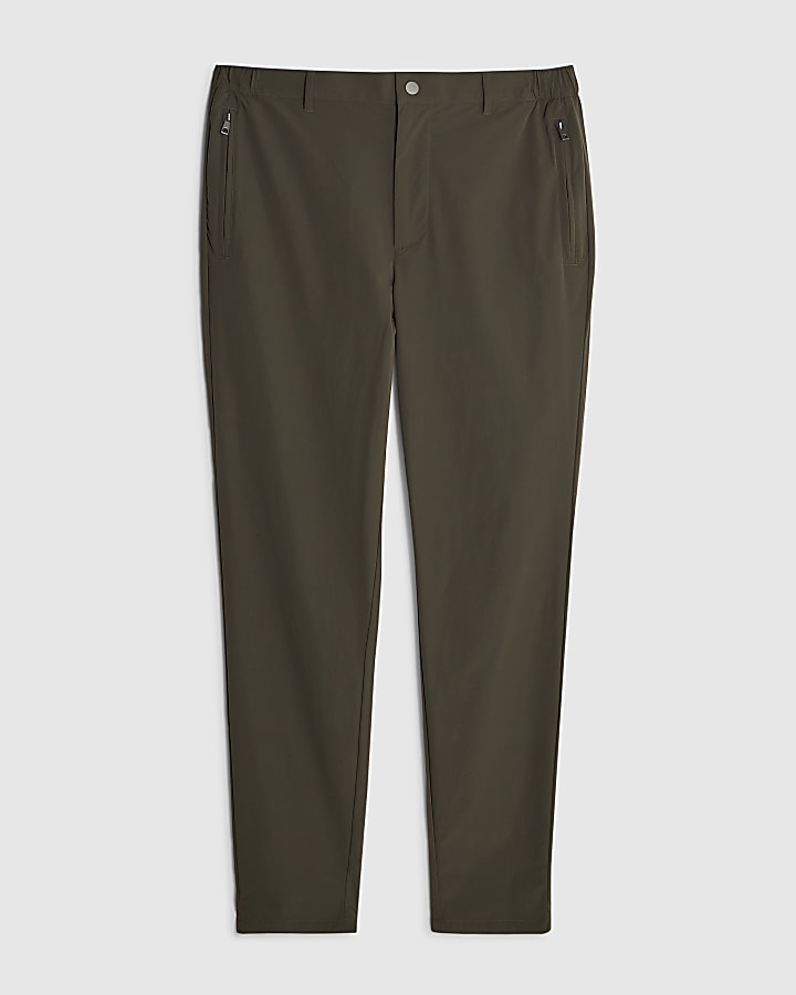 river island Green Skinny Fit Chino Trousers