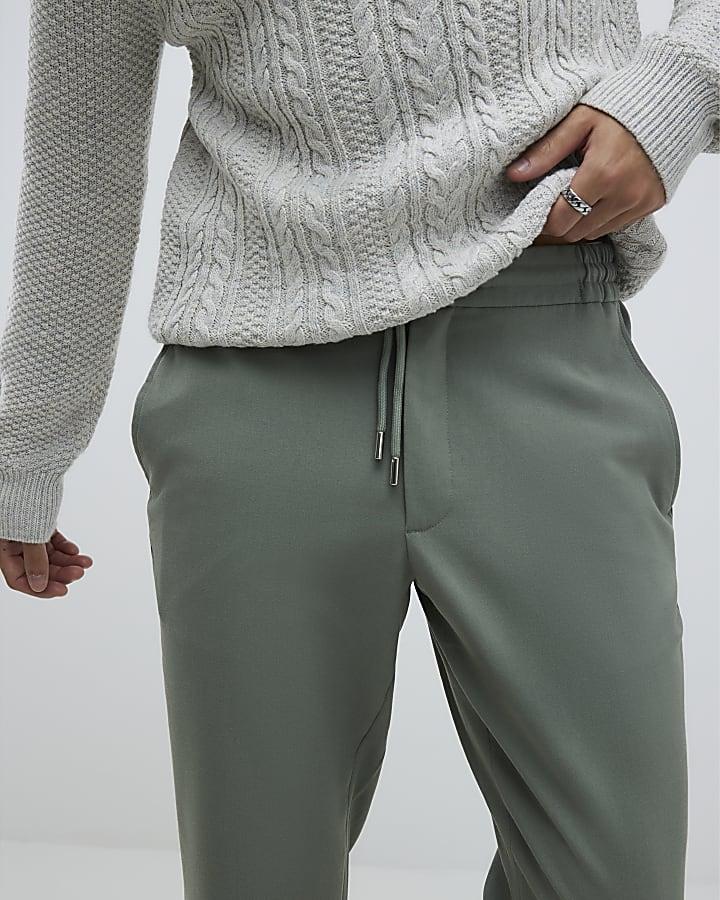 River Island Green Slim Fit Joggers