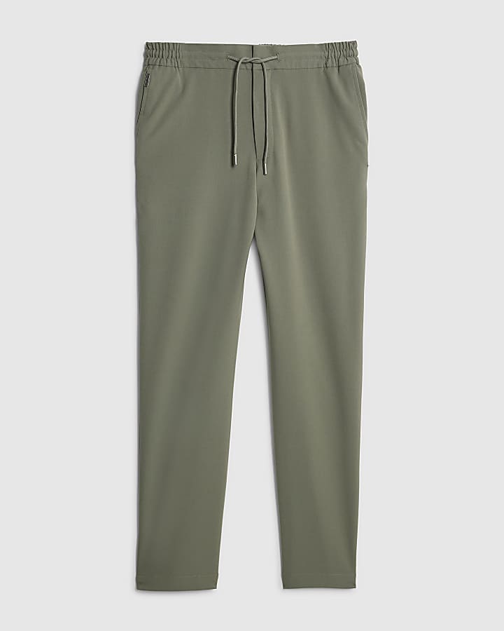 river island Green Slim Fit Joggers