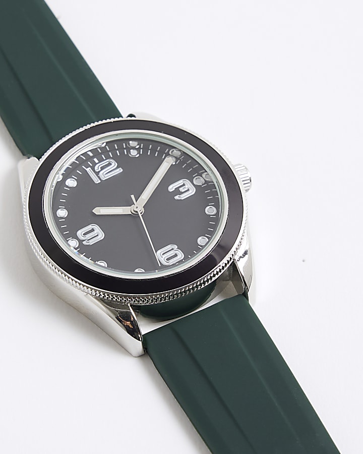 River Island Green Strap Watch