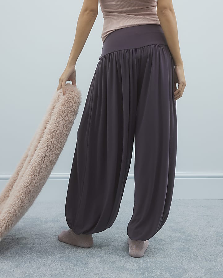 River Island Grey Balloon Leg Trousers