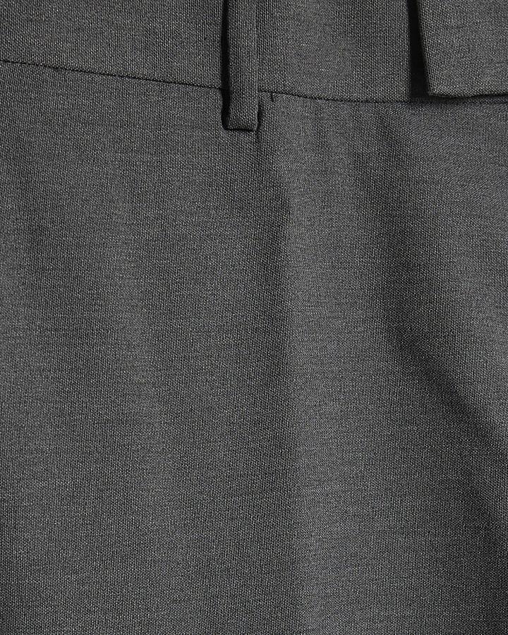 River Island Grey Plain Skinny Suit Trouser
