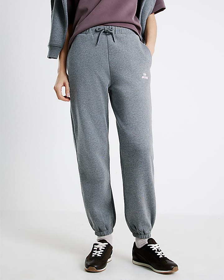 River Island Grey RVR Edition Joggers