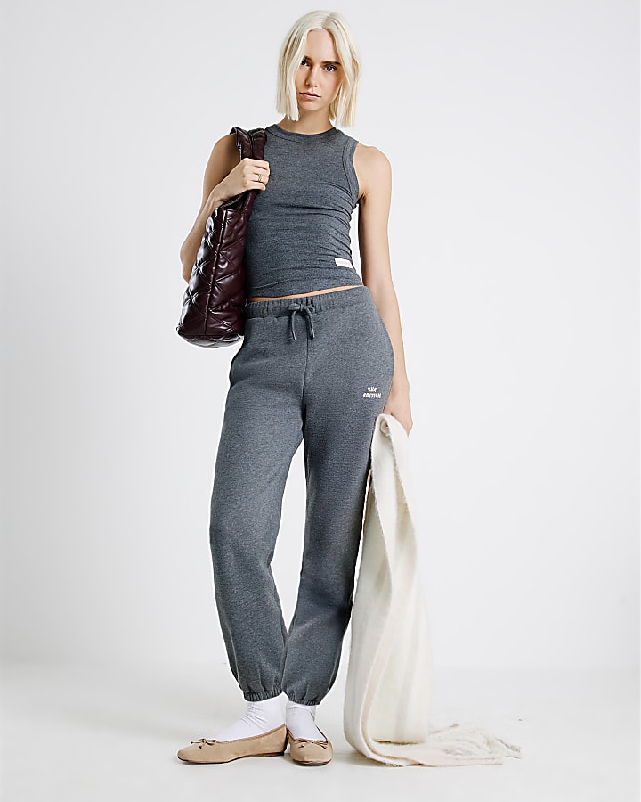 River Island Grey RVR Edition Tank Top