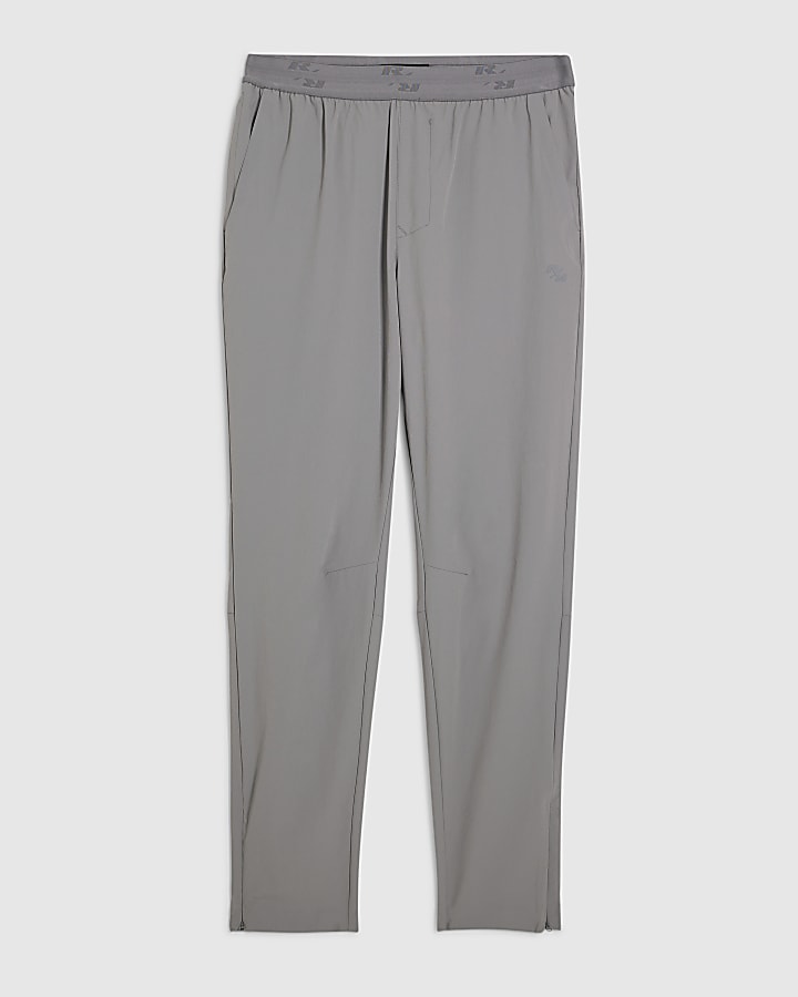 river island Grey Skinny Fit Active Trousers