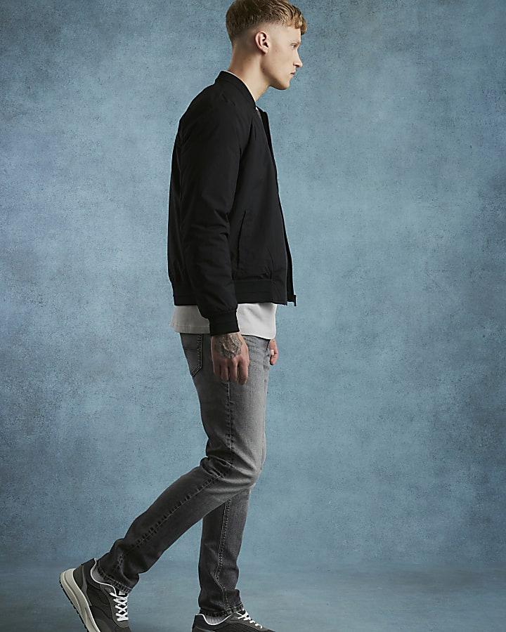 River Island Grey Skinny Fit Jeans