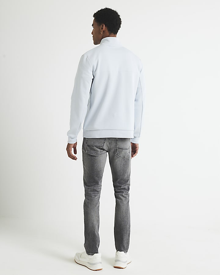 River Island Grey Skinny Fit Jeans
