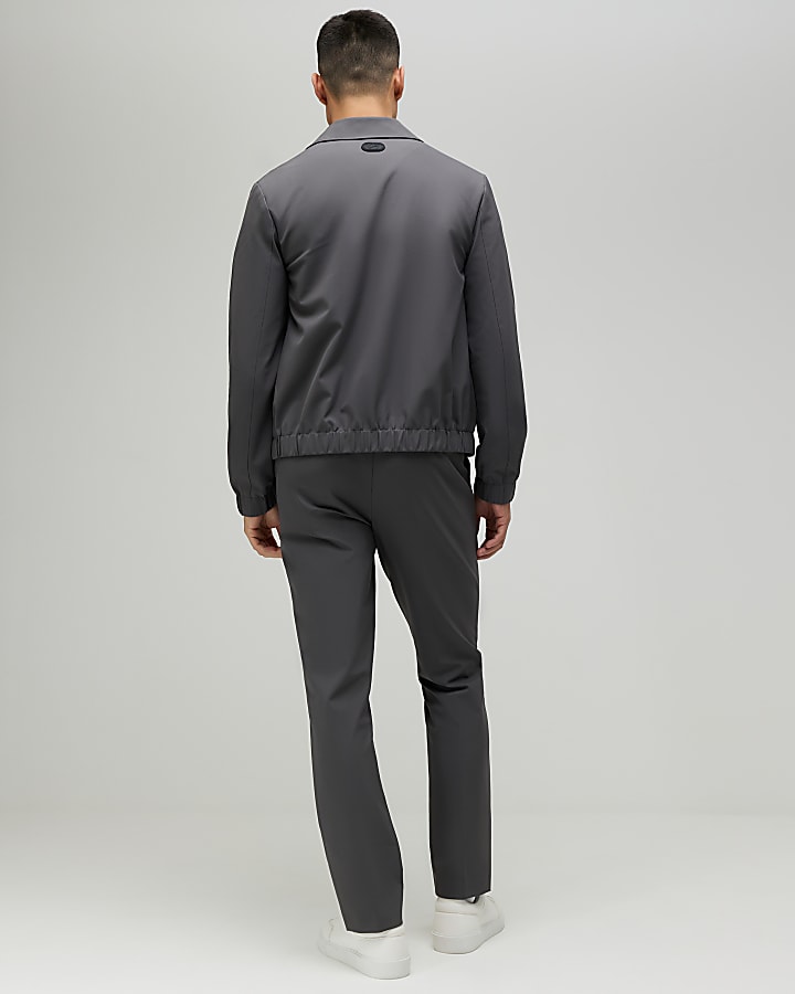 River Island Grey Skinny Fit Trousers