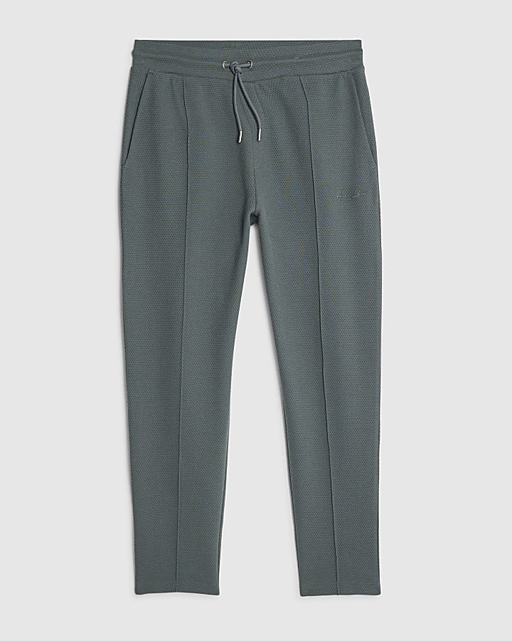 river island Grey Slim Fit Bubble Joggers