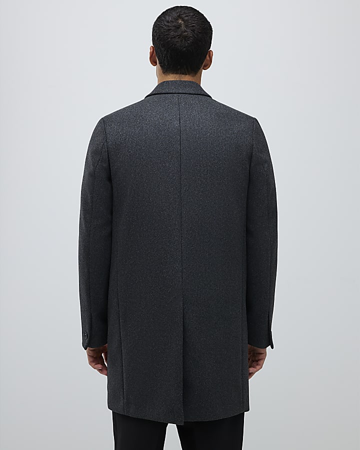River Island Grey Tailored Coat