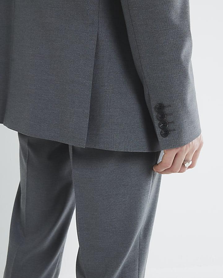 River Island Grey Tailored Suit Jacket