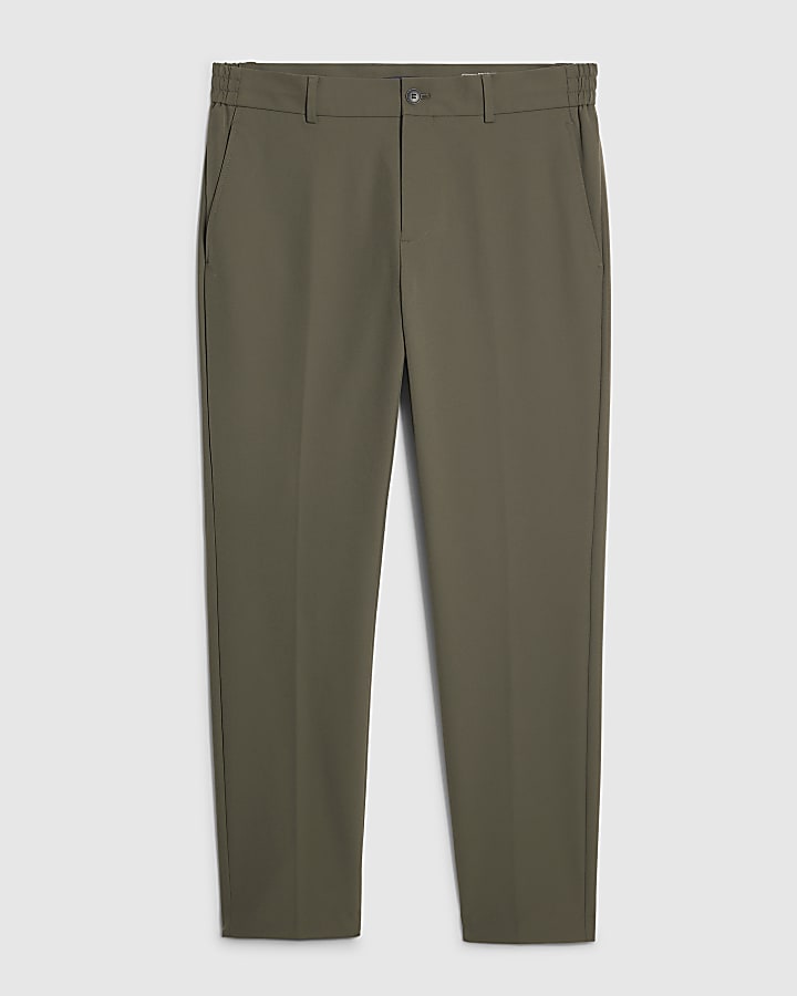 river island Khaki Skinny Fit Trousers