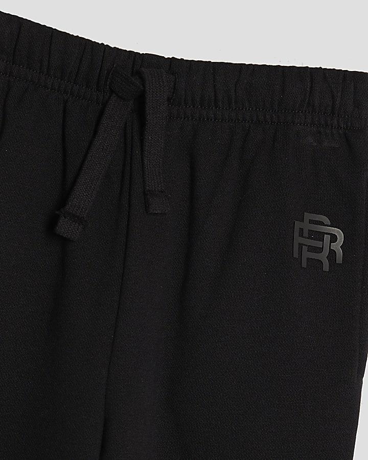 River Island Mini Boys Black Joggers
