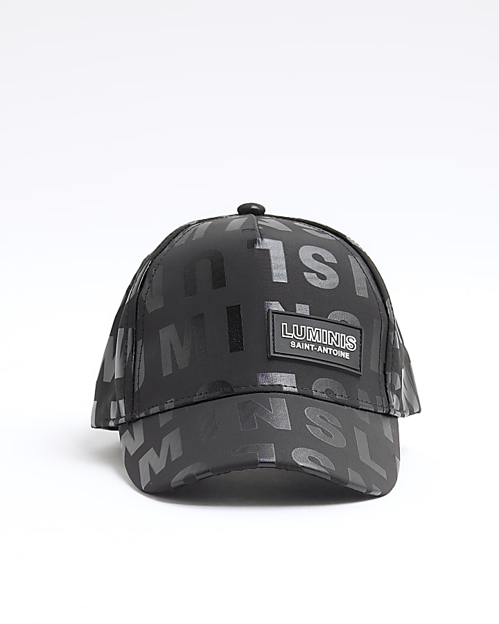 River Island Mini Boys Black Luminis Cap