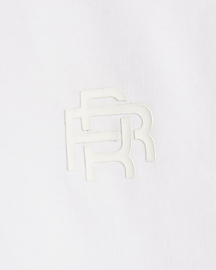 River Island Mini Boys Black Pack Of 2 RI T-Shirts