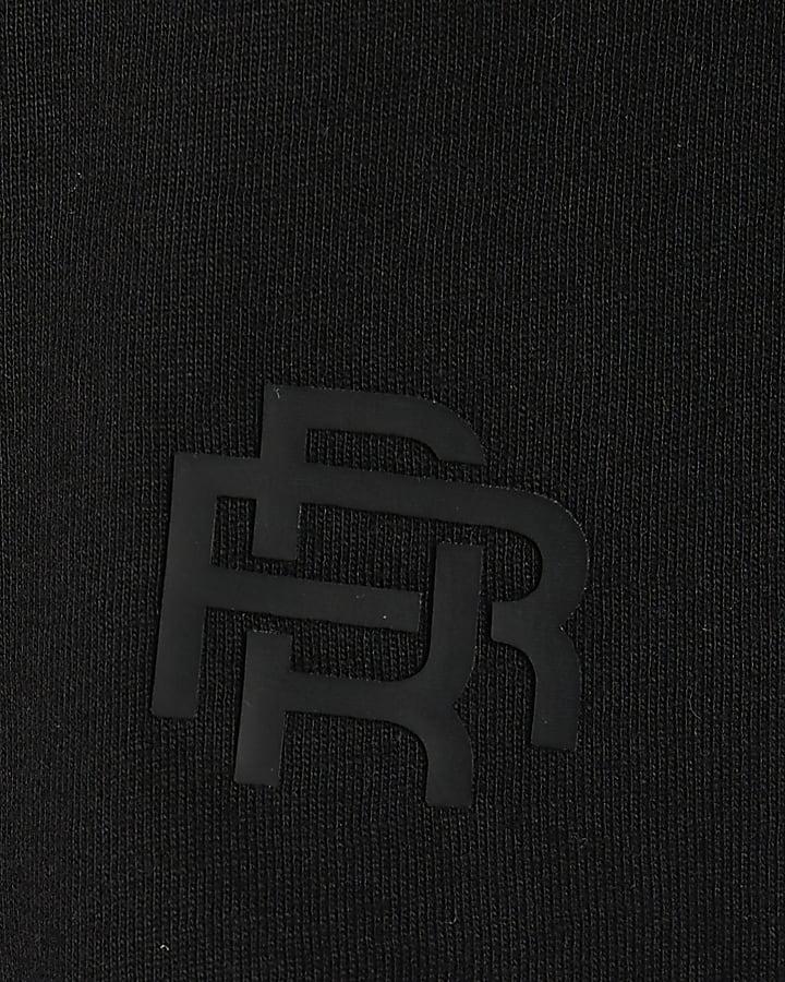 River Island Mini Boys Black Pack Of 2 RI T-Shirts