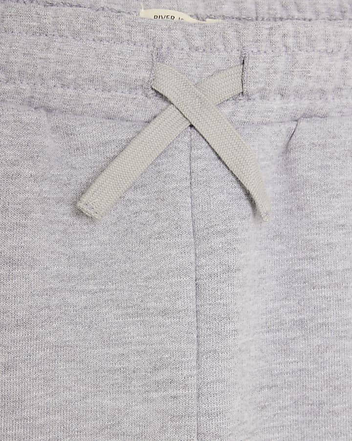 river island Mini Boys Khaki Pack Of 3 Joggers