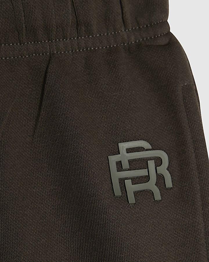 River Island Mini Boys Khaki RR Joggers