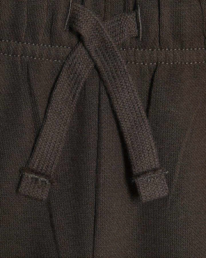 River Island Mini Boys Khaki RR Joggers