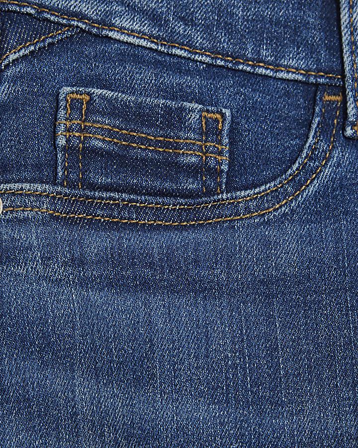 River Island Petite Blue Sculpt Skinny Jeans