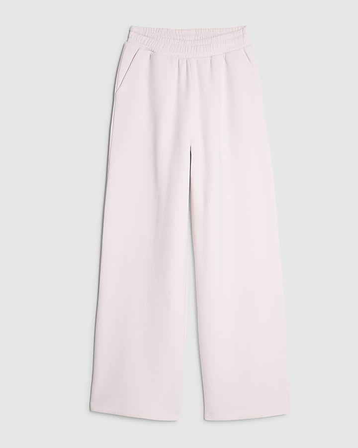 river island Pink Wide Leg Joggers