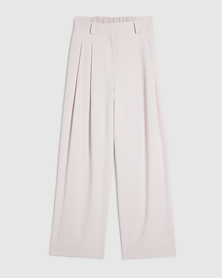 river island Pink Wide Leg Trousers