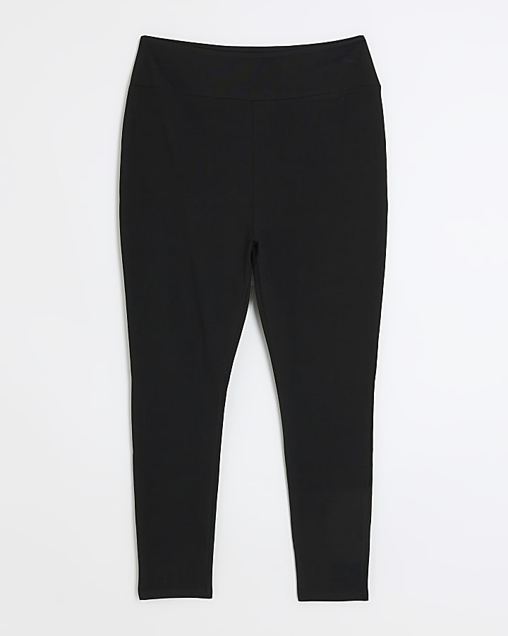 river island Plus black high waisted leggings