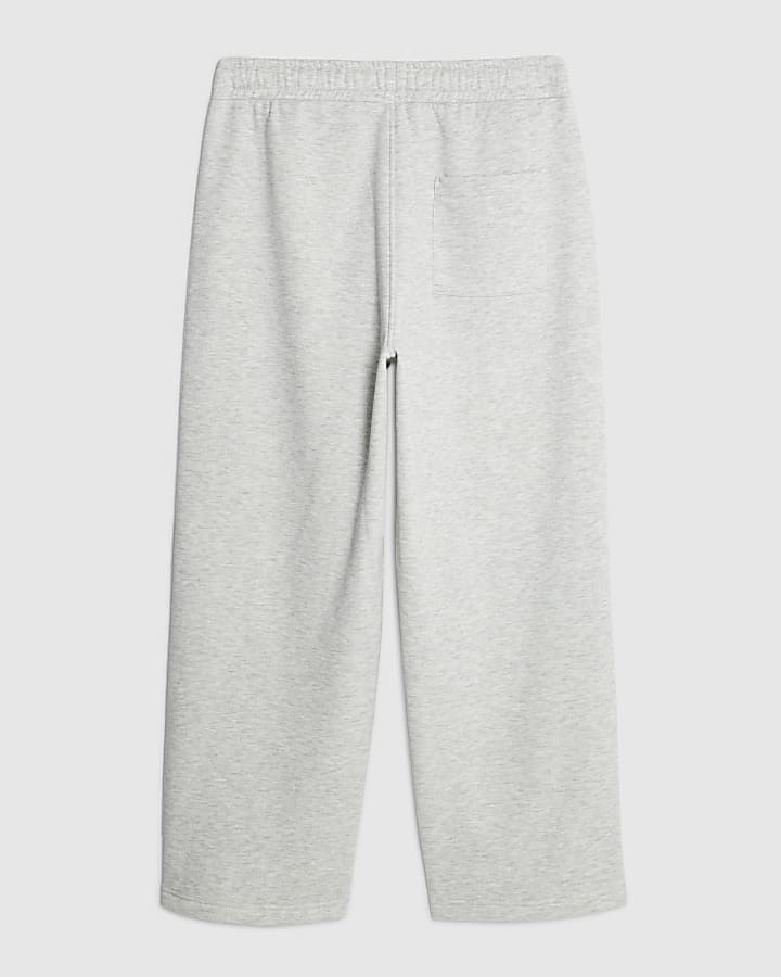 river island Real Hackney Dave Grey Badged Joggers