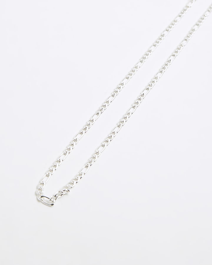 River Island Silver Colour Chain Necklace