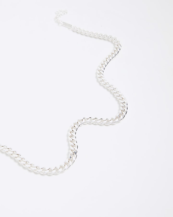 River Island Silver Premium Chain Necklace