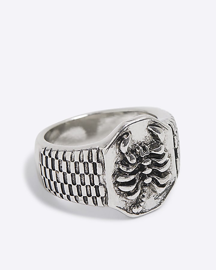 River Island Silver Scorpion Ring