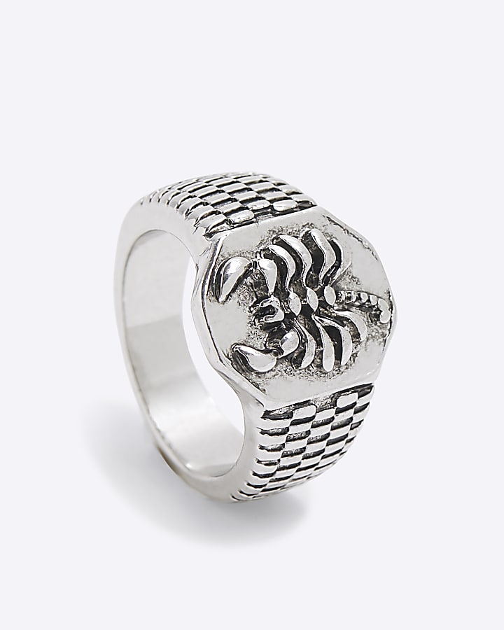 River Island Silver Scorpion Ring