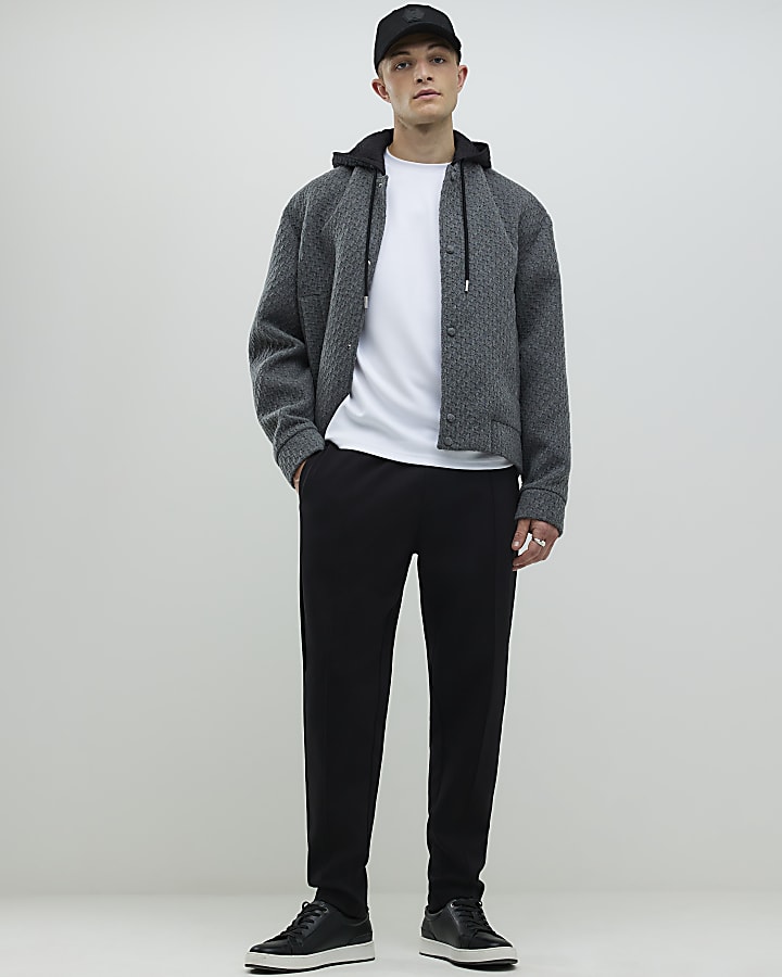 River Island White Slim Fit T-Shirt