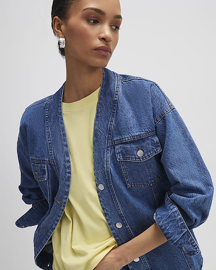 River Island Yellow Grown On Sleeve T-Shirt