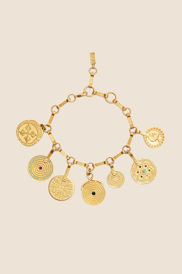 rixo Adie Gold-Plated Bracelet Gold