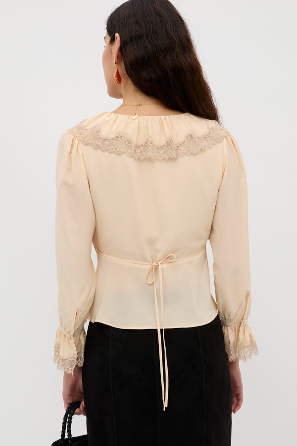 Rixo Aimme Silk Blouse Shell