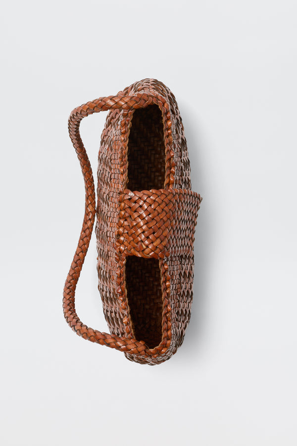 Rixo Amoria Leather Bag Tan