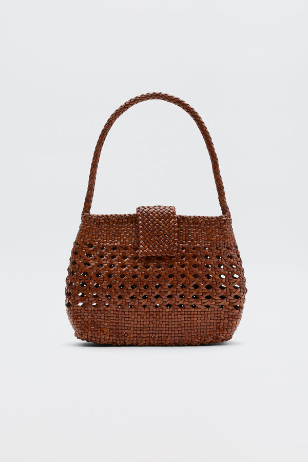 rixo Amoria Leather Bag Tan
