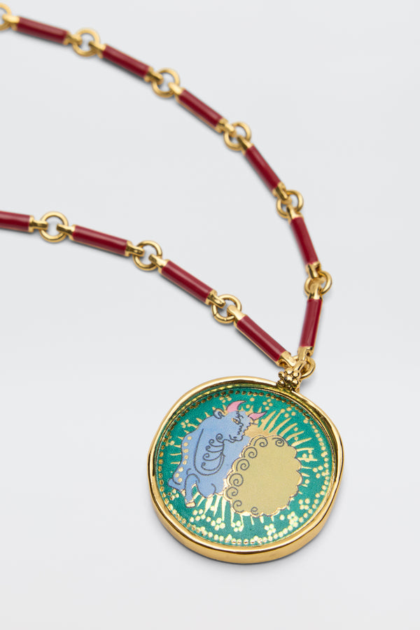 Rixo Ari Necklace Astro Taurus