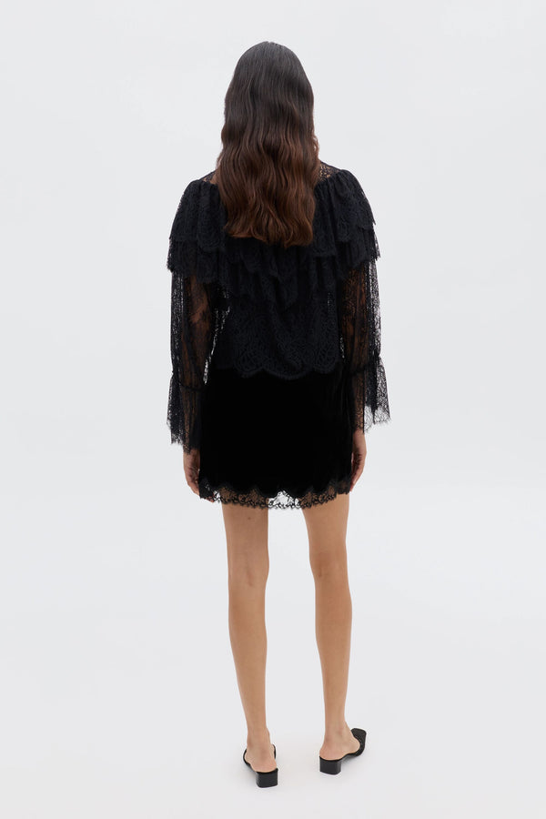 Rixo Faryn Top Black