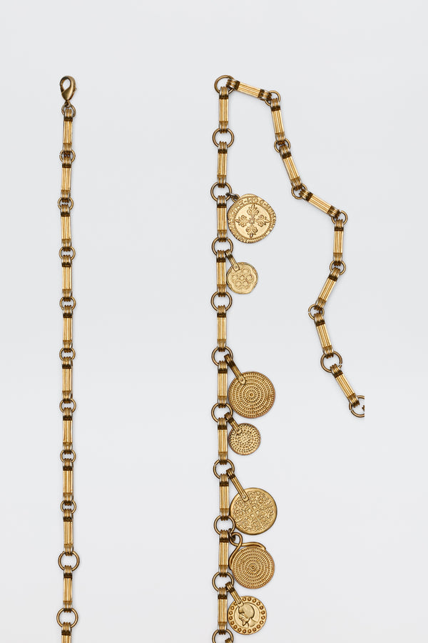 Rixo Isolde Belt Gold