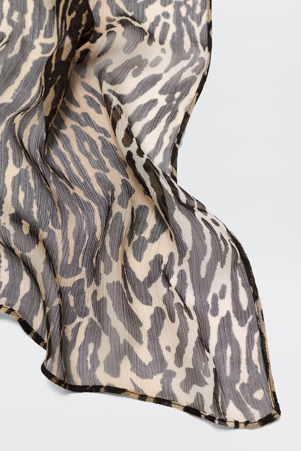 Rixo Julien Leopard Scarf Bohemia Leopard