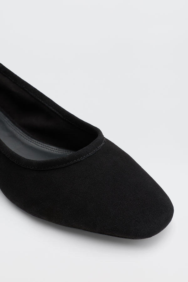Rixo Kierna Suede Pumps Black