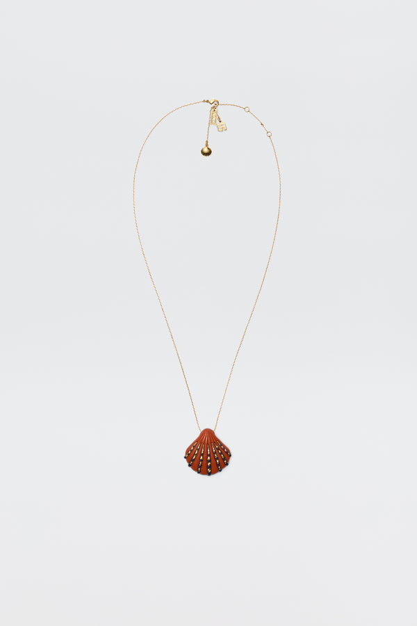 rixo Leanira Necklace Orange