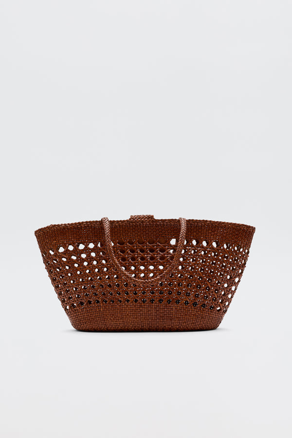 Rixo Lucine Leather Bag Tan