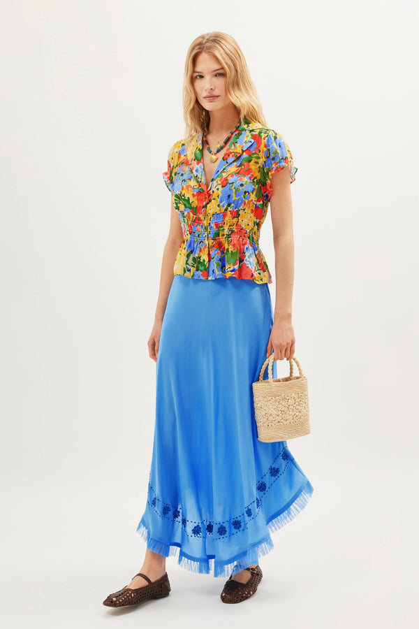 Rixo Maelle Top Wedding Floral Multi