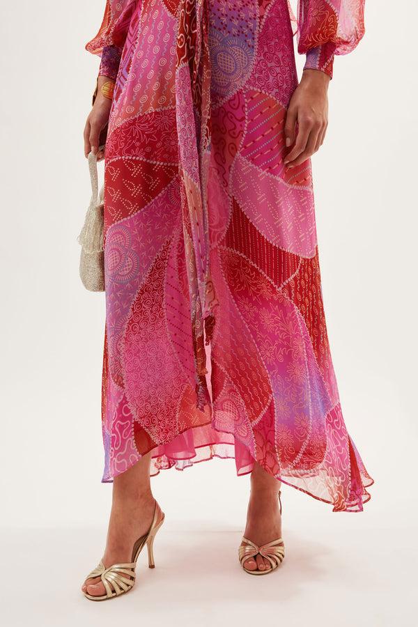 Rixo Meera Gown Ibiza Night Sunset