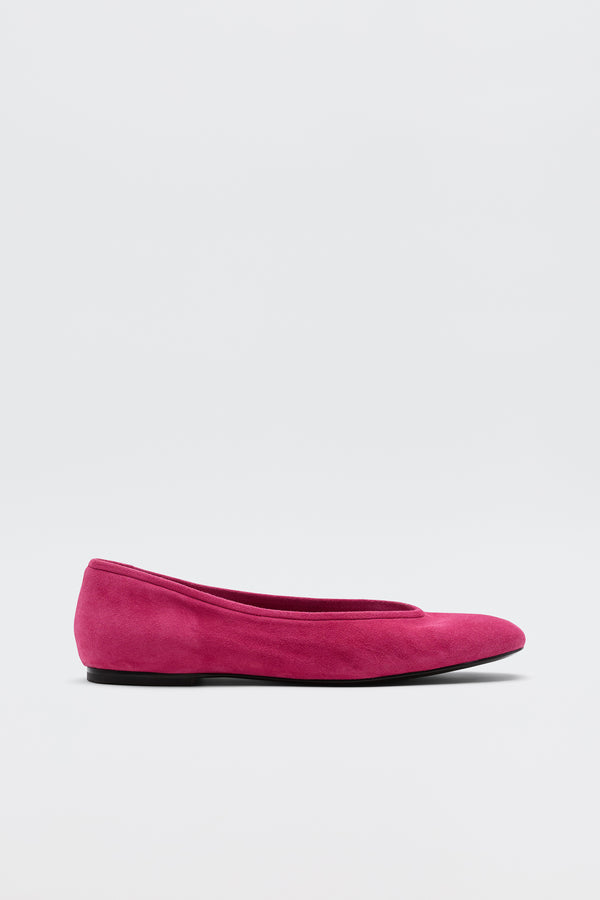 Rixo Mirielle Suede Pumps Pink